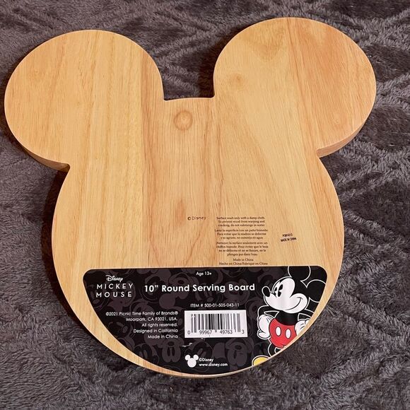 Disney Mickey Mouse wooden serving board NWT - Picture 4 of 8